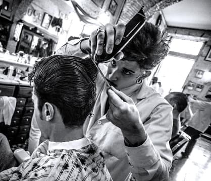 haircutting examples